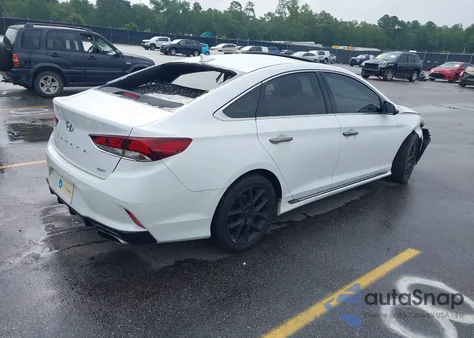 2018 Hyundai Sonata Sport/Limited/Sel z USA, uszkodzony, nr VIN 5NPE34AB9JH679565